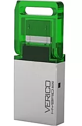 Флешка Verico USB 32Gb Hybrid Mini (VP57-32GGV1G) Green - фото Флешка Verico USB 32Gb Hybrid Mini (VP57-32GGV1G) Green