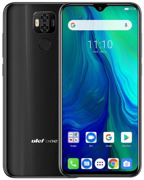 Смартфон UleFone Power 6 4/64GB Black - фото 1