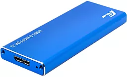 Карман для HDD Frime USB 3.0 Metal Blue (FHE202.M2U30)