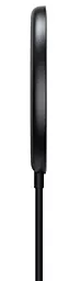 Беспроводное (индукционное) зарядное устройство быстрой QI зарядки Baseus Simple Mini Magnetic Wireless Charger 15W Black (WXJK-F01) - миниатюра 4