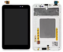 Дисплей для планшета Lenovo IdeaTab A3500 7 (A7-40, A7-50) + Touchscreen with frame (original) White - фото Дисплей для планшета Lenovo IdeaTab A3500 7 (A7-40, A7-50) + Touchscreen with frame (original) White
