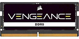 Оперативна пам'ять для ноутбука Corsair 32 GB SO-DIMM DDR5 4800 MHz Vengeance (CMSX32GX5M1A4800C40)