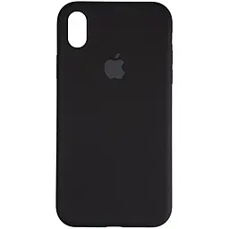 {"ru": "Чехол", "uk": "Чохол"} Silicone Case Full для Apple iPhone XR Black