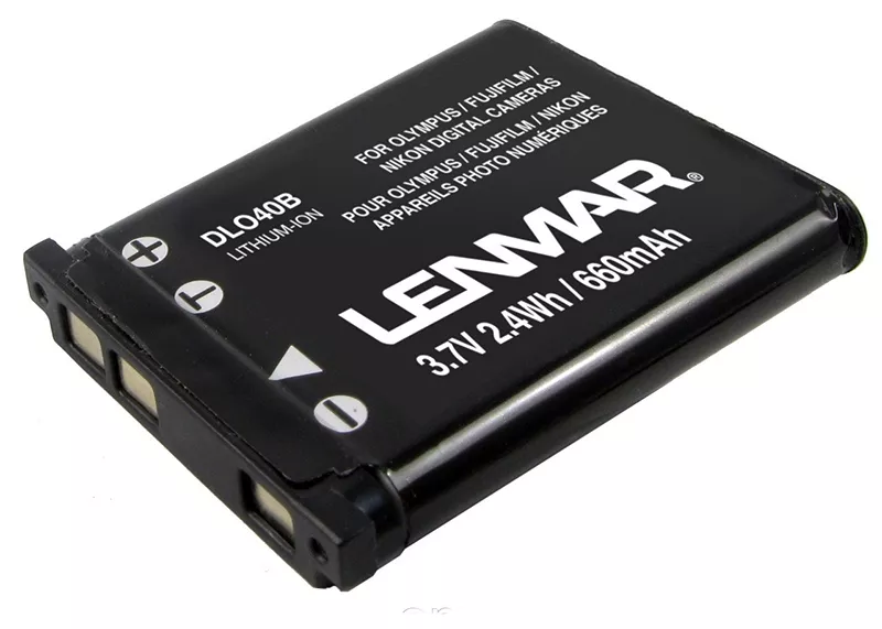 Аккумулятор для фотоаппарата Olympus LI-40B (660 mAh) DLO40B Lenmar - фото 1