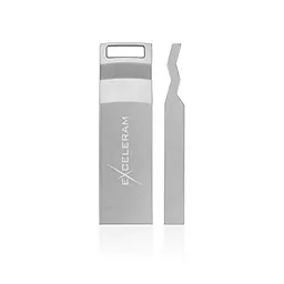 Флешка Exceleram 128GB U2 Series USB 3.1 Gen 1 (EXP2U3U2S128) Silver - фото Флешка Exceleram 128GB U2 Series USB 3.1 Gen 1 (EXP2U3U2S128) Silver