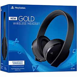 Наушники Sony PlayStation Gold Wireless Headset Black (9455165) - миниатюра 5