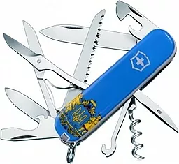 Мультитул Victorinox Huntsman (1.3713.7R6) Yellow-Blue - фото Мультитул Victorinox Huntsman (1.3713.7R6) Yellow-Blue