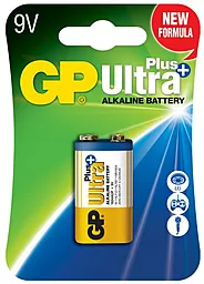 Батарейки GP Ultra Plus 6LF22 / 6LR61 / крона 9V BL 1шт (1604AUP-U1) 9 V - фото Батарейки GP Ultra Plus 6LF22 / 6LR61 / крона 9V BL 1шт (1604AUP-U1) 9 V