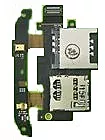 Шлейф HTC Desire S S510e / G12 с коннектором SIM карты, карты памяти, микрофоном