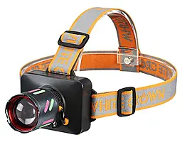 Налобный фонарик Bailong Police WH-2111-TG fluorescence (аккумуляторный) - фото Налобный фонарик Bailong Police WH-2111-TG fluorescence (аккумуляторный)