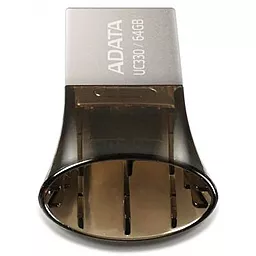 Флешка ADATA 64GB UC330 USB 2.0 OTG (AUC330-64G-RBK) Black