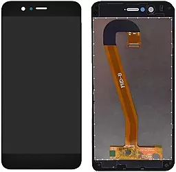 Дисплей Huawei Nova 2 (PIC-L29, PIC-AL00, PIC-TL00, PIC-LX9, HWV31) з тачскріном і рамкою, Black