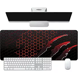 Коврик Voltronic Honeycomb 800x300 Black/Red (S5382) - фото Коврик Voltronic Honeycomb 800x300 Black/Red (S5382)