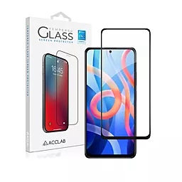 Защитное стекло ACCLAB Full Glue для Xiaomi Redmi Note 11 Черное (1283126518829)