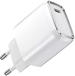 Сетевое зарядное устройство Jellico A53 20w PD USB-C home charger white - фото Сетевое зарядное устройство Jellico A53 20w PD USB-C home charger white