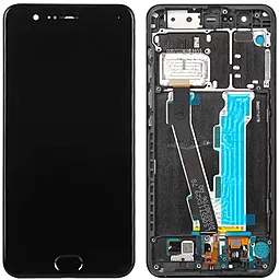 Дисплей Xiaomi Mi Note 3 с тачскрином и рамкой, оригинал, Black