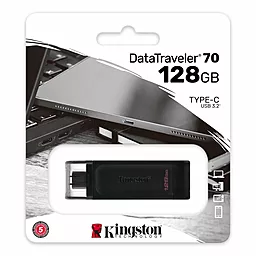 Флешка Kingston 128GB DataTraveler 70 USB-C 3.2 Gen 1(DT70/128GB) - мініатюра 3