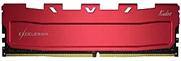 Оперативна пам'ять Exceleram Kudos DDR4 16GB 2400 MHz (EKRED4162415C) Red