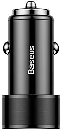 Автомобільний зарядний пристрій з швидкою зарядкою Baseus Type-C PD+USB QC3,0 2USB, 36W Black (CAXLD-A01) - мініатюра 5
