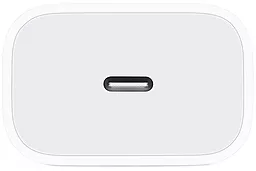 Мережевий зарядний пристрій з швидкою зарядкою Apple 18W USB-C Replacement Power Adapter white - мініатюра 3