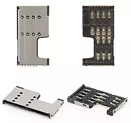 Універсальний роз'єм SIM-карти, Dual Sim, тип 3 - фото Універсальний роз'єм SIM-карти, Dual Sim, тип 3