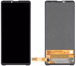 Дисплей Sony Xperia 10 III (XQ-BT52) с тачскрином, Black
