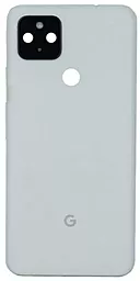 Задняя крышка корпуса Google Pixel 4a 5G со стеклом камеры (EU version) Clearly White - фото Задняя крышка корпуса Google Pixel 4a 5G со стеклом камеры (EU version) Clearly White