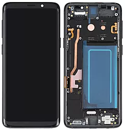 Дисплей Samsung Galaxy S9 G960 с тачскрином и рамкой, (OLED), Black