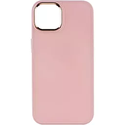Чохол Epik TPU Bonbon Metal Style для Apple iPhone 12 Pro Max (6.7")  Розовый / Light pink