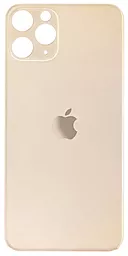 Задняя крышка корпуса Apple iPhone 11 Pro (small hole) Original Gold - фото Задняя крышка корпуса Apple iPhone 11 Pro (small hole) Original Gold