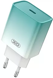 Сетевое зарядное устройство XO CE18 30w PD USB-C fasr charger blue