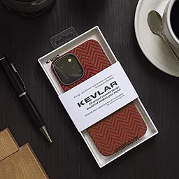 Чехол K-DOO Kevlar Series for iPhone 12 Pro Max M Pattern - миниатюра 3