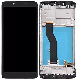 Дисплей LG K10 2017 (M250) з тачскріном і рамкою, Black - фото Дисплей LG K10 2017 (M250) з тачскріном і рамкою, Black