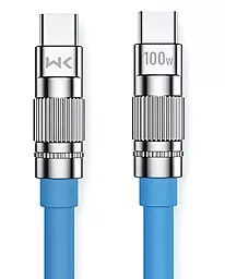 Кабель USB PD WK WDC-188 Wingle Series 100w 5a USB Type-C - Type-C cable blue