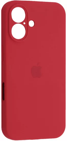 Чехол Silicone Case Full Camera для Apple iPhone 16 Pink Citrus - фото 1