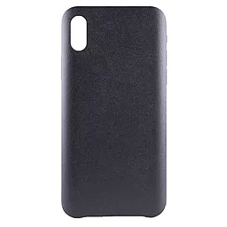 Чехол 1TOUCH AHIMSA PU Leather Case (A) Apple iPhone XS Max Black