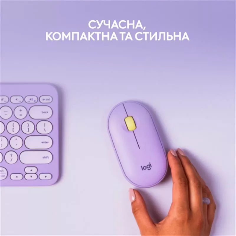 Компьютерная мышка Logitech Pebble M350 (910-006752) - фото 3