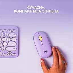 Компьютерная мышка Logitech Pebble M350 (910-006752) - миниатюра 3 Компьютерная мышка Logitech Pebble M350 (910-006752) - миниатюра 3