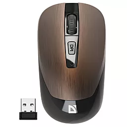 Компьютерная мышка Defender Wave MM-995 (52992) bronze - фото Компьютерная мышка Defender Wave MM-995 (52992) bronze