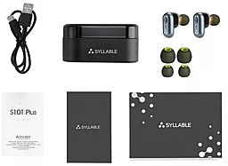 Наушники Syllable S101 Plus Black - миниатюра 4 Наушники Syllable S101 Plus Black - миниатюра 4
