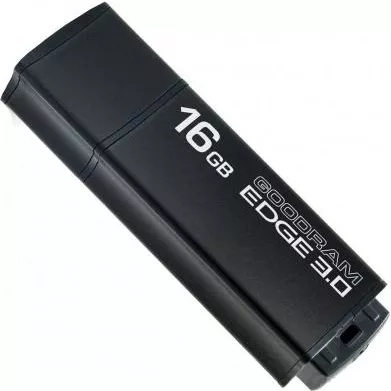 Флешка GooDRam EDGE 16GB (PD16GH3GREGKR9) Black - фото 1