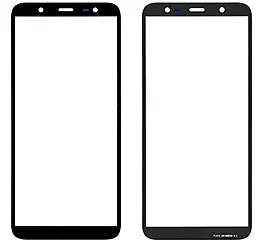 Корпусне скло дисплея Samsung Galaxy J8 J800, J810 (з OCA плівкою) (original) Black - фото Корпусне скло дисплея Samsung Galaxy J8 J800, J810 (з OCA плівкою) (original) Black