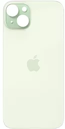 Задняя крышка корпуса Apple iPhone 15 Plus (small hole) Green - фото Задняя крышка корпуса Apple iPhone 15 Plus (small hole) Green