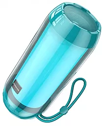 Колонки акустичні Borofone BR25 Crazy sound colorful luminous Peacock Blue - фото Колонки акустичні Borofone BR25 Crazy sound colorful luminous Peacock Blue