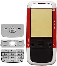 Корпус Nokia 5700 с клавитаурой Red