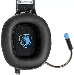 Навушники Sades SA-905 Dazzle Black/Blue - мініатюра 6