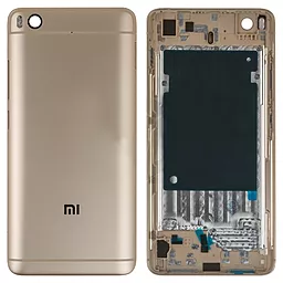Задняя крышка корпуса Xiaomi Mi5s Gold