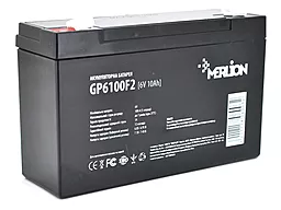Аккумуляторная батарея Merlion 6V 10Ah (GP6100F2) Black