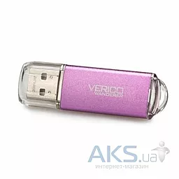 Флешка Verico USB 4Gb Wanderer (VP08-04GVV1E) Purple - фото Флешка Verico USB 4Gb Wanderer (VP08-04GVV1E) Purple