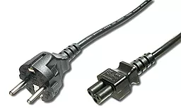 Кабель питания Digitus C5 1.2m Black (AK-440115-012-S) - фото Кабель питания Digitus C5 1.2m Black (AK-440115-012-S)